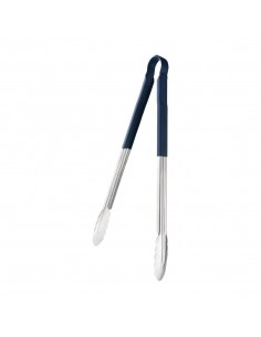 Vogue Colour Coded Serving Tong Blue 405mm