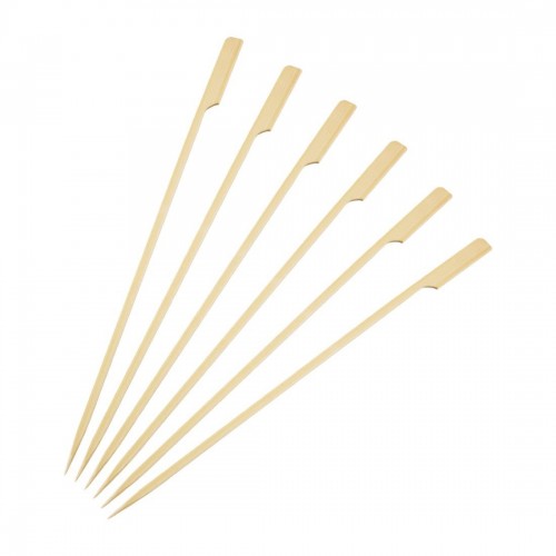 Fiesta Green Biodegradable Bamboo Paddle Skewers 240mm | DB498