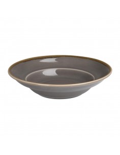 Olympia Kiln Pasta Bowls Smoke 250mm