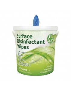 EcoTech Disinfectant Surface Wipes Bucket (500 Pack)