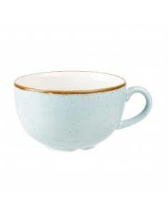 Churchill Stonecast Cappuccino Cup Duck Egg Blue 8oz