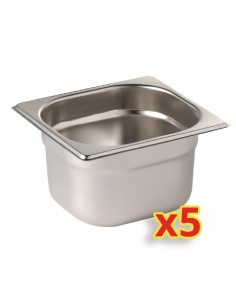 Gastronorm Container Kit 5x 1/6GN