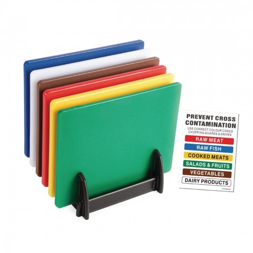 Hygiplas Standard Low Density Chopping Board Pack