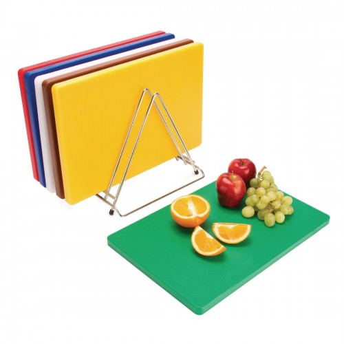Hygiplas Extra Thick Low Density Green Chopping Board - P_DM006 - Buy  Online at Nisbets