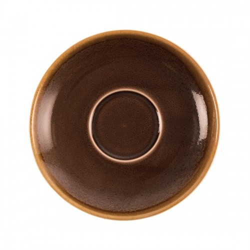 Olympia Kiln Cappuccino Saucer Bark 160mm