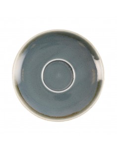 Olympia Kiln Cappuccino Saucer Ocean 140mm