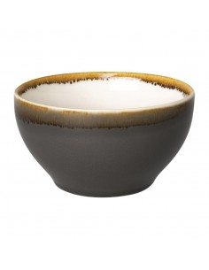 Olympia Kiln Round Bowl Smoke 140mm