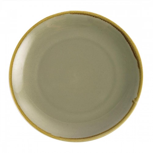 Olympia Kiln Round Plate Moss 280mm