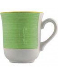 Steelite Rio Green Club Mugs 285ml