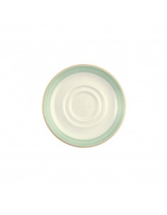 Steelite Rio Green Low Cup Saucers 165mm