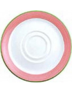 Steelite Rio Pink Saucers 145mm