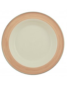 Steelite Rio Pink Soup Plates 215mm