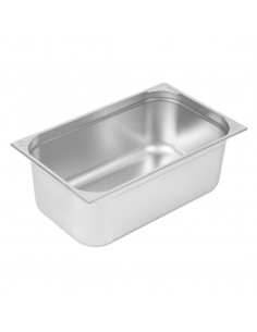 Vogue Heavy Duty Stainless Steel 11 Gastronorm Pan 200mm