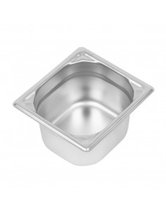 Vogue Heavy Duty Stainless Steel 16 Gastronorm Pan 100mm