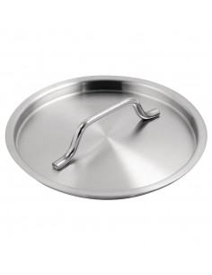 Vogue Stainless Steel Lid 140mm