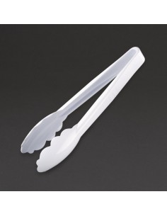 Kristallon White Tongs 9in