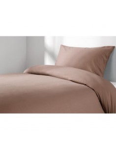 Mitre Essentials Spectrum Fitted Sheet Mocha Metric Single