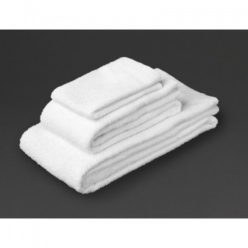 Mitre Essentials Carnival Face Cloth White