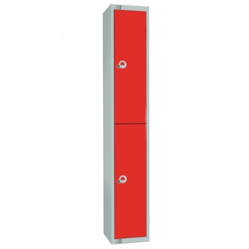 Elite Lockers Elite Double Door Coin Return Locker with Sloping