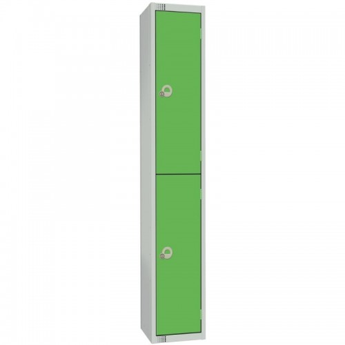 Elite Lockers Elite Double Door Coin Return Locker with Sloping