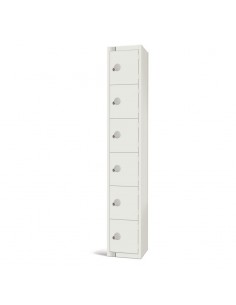 Elite Lockers Elite Six Door Manual Combination Locker Locker Wh