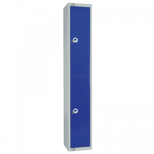 Elite Lockers Elite Double Door Coin Return Locker with Sloping