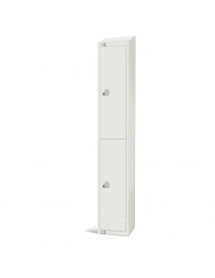 Elite Lockers Elite Double Door Coin Return Locker with Sloping