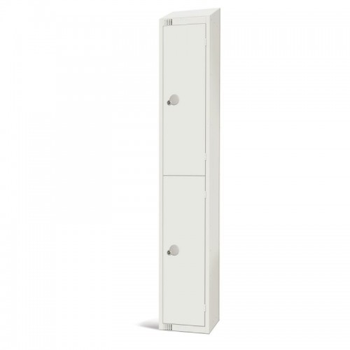 Elite Lockers Elite Double Door Coin Return Locker with Sloping