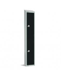 Elite Lockers Elite Double Door Coin Return Locker with Sloping