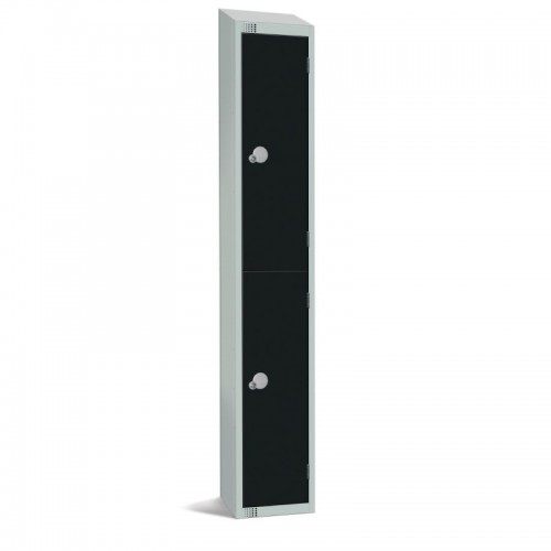 Elite Lockers Elite Double Door Coin Return Locker with Sloping