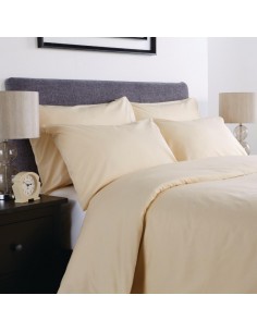 Mitre Comfort Percale Duvet Cover Oatmeal Single