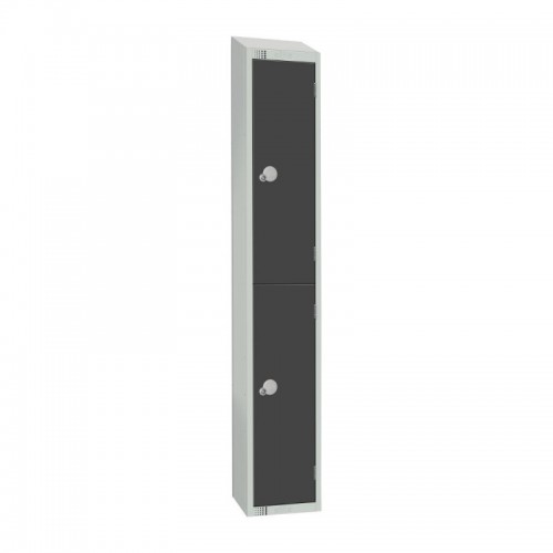 Elite Lockers Elite Double Door Coin Return Locker with Sloping