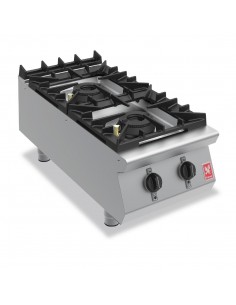 Falcon F900 Two Burner Countertop Boiling Hob Natural Gas G9042