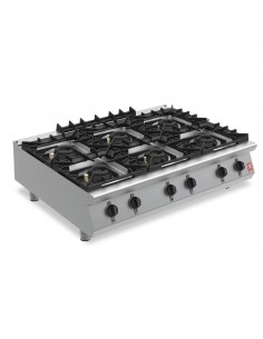 Falcon F900 Six Burner Countertop Boiling Hob Propane Gas G90126