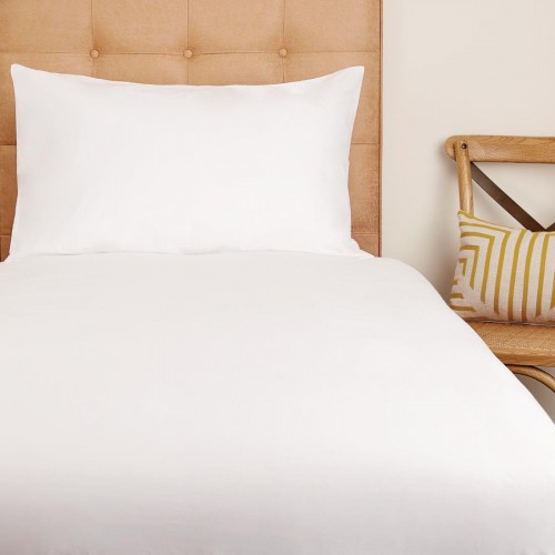 Eco Open Duvet Cover White Single