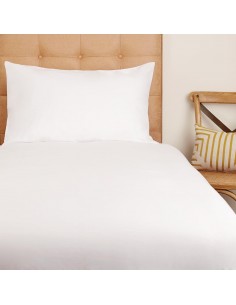 Eco Linen - Pillowcase White - Housewife 52x78cm (PAIR)