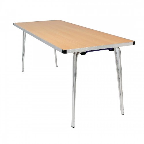 Gopak Contour Folding Table Oak 5ft