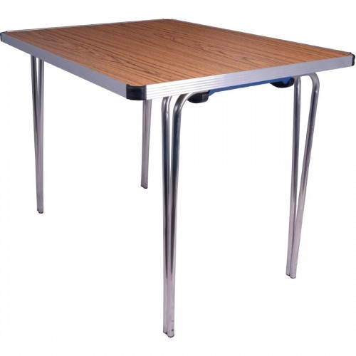 Gopak Contour Folding Table Teak 5ft