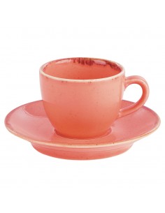 Coral Espresso Saucer 12cm/4.5" - Pack of 6