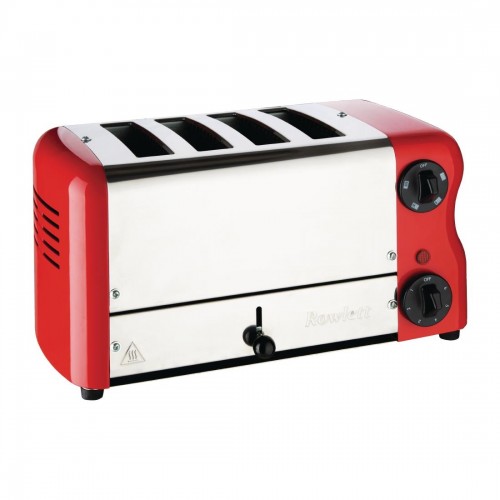 Rowlett Esprit 4 Slot Toaster Traffic Red