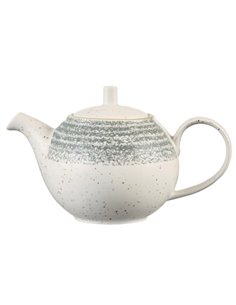 Churchill Studio Prints Homespun Stone Grey Teapot 426ml