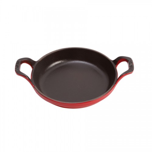 Baking Dish Cherry Cast Iron Round 75cl 20cm