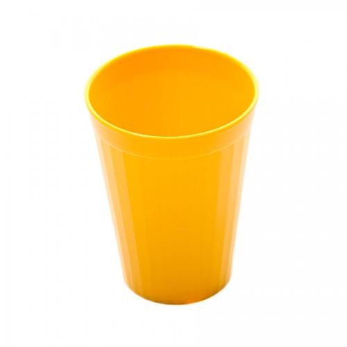 Polycarbonate Tumbler Fluted 5.25oz Yellow