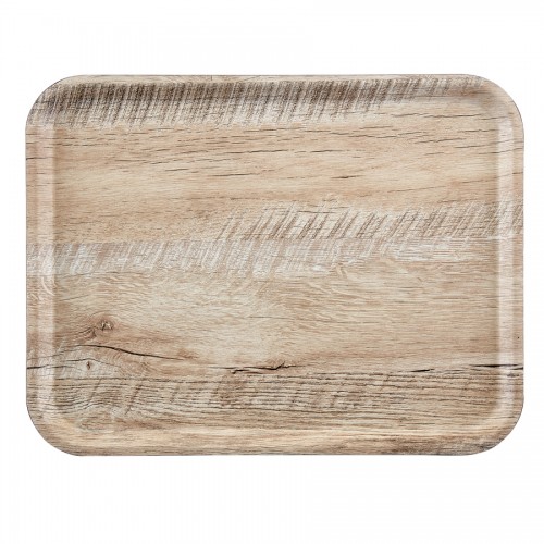 Natural Wood Effect Tray 33 x 43cm