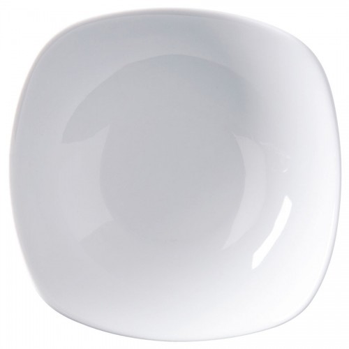 Superwhite Bowl Square 18cm