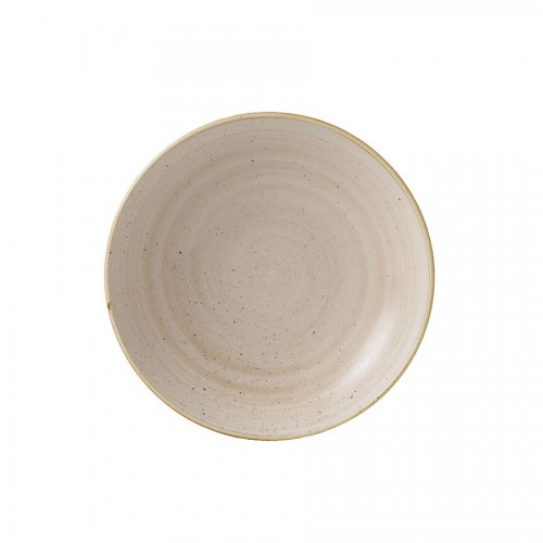 Stonecast Nutmeg Cream 9inch Coupe Bowl