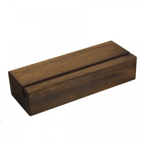 Block Menu Holder 210 x 75 5mm Dark Oak