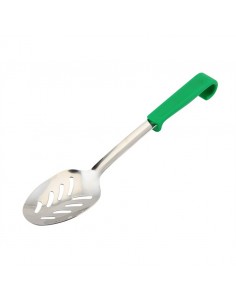 Buffet Pro Serving Spoon Slotted Green