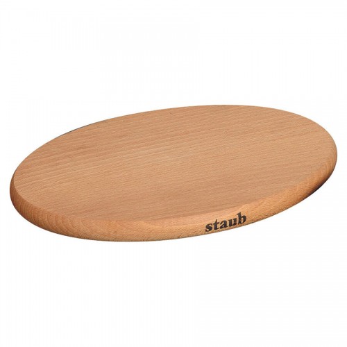 Magnetic Oval Wooden Trivet 150mm