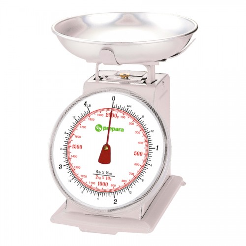 Prepara Scale with Stainless Steel Bowl 2kg